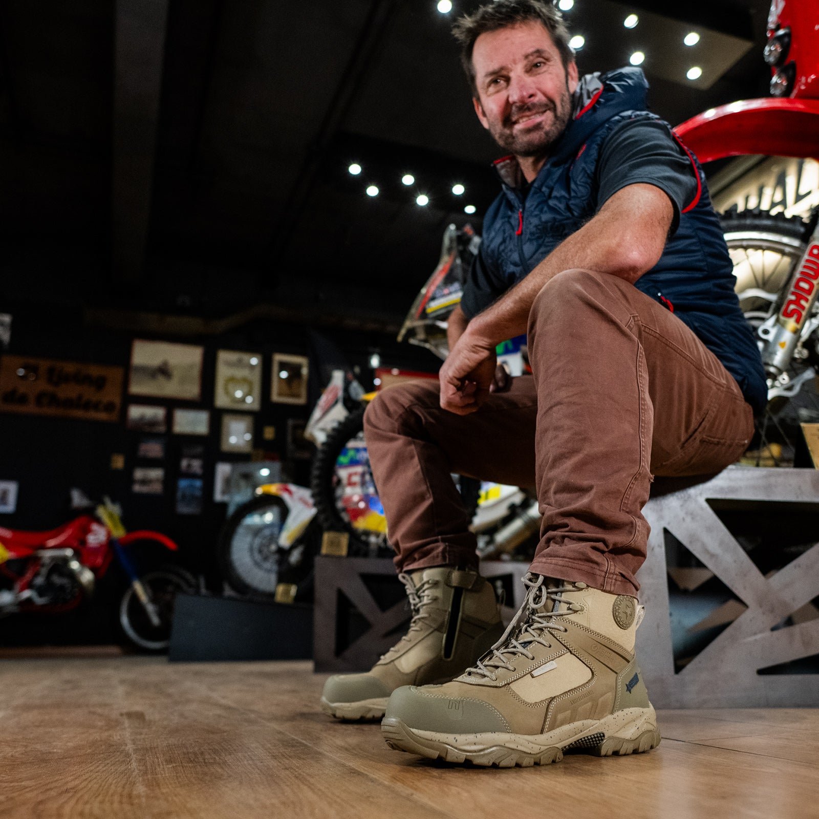 ZAPATO CHALECO DESERT RL (Rally)